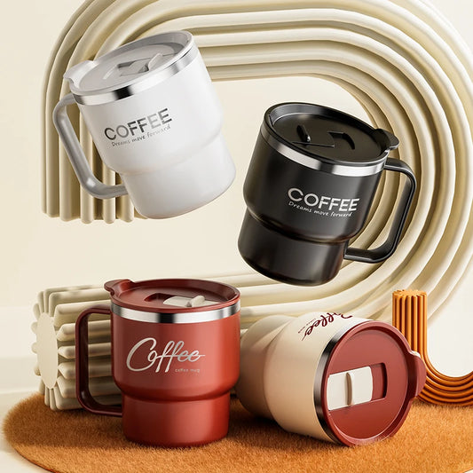 Insulated Stainless Steel Coffee Mug 400ML