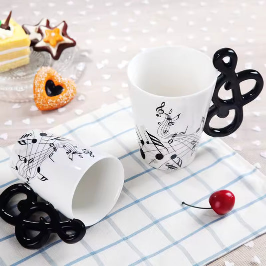 Musical Instrument Ceramic Coffee Mug