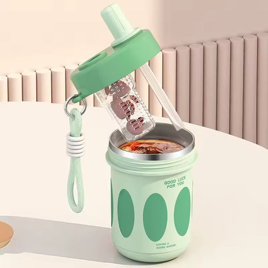Stainless Steel Tea Infuser Travel Mug 550ml